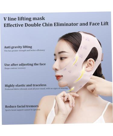 Double Chin Reducer V Line Lifting Mask High-Elastic Double Chin Strap Face Slimming Breathable Chin Strap Depuffing Reusable Face Sculpting Sleep Mask For Men Women Upgrade Style - Buy Online on SooperMarket.com
