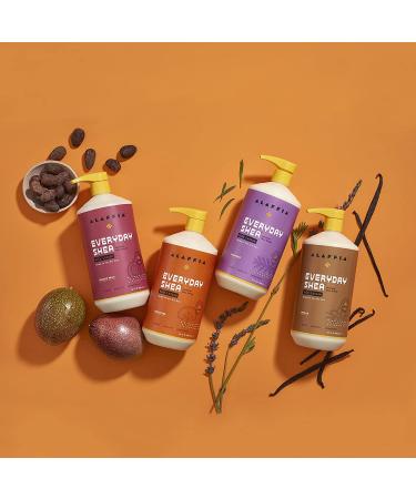 Alaffia Everyday Shea Body Lotion - Moisturizing Support for Normal to Very Dry Skin - Shea Butter and Lemongrass - Fair Trade Lavender - 32 Fl Oz (2 Pack) - Buy Online on SooperMarket.com