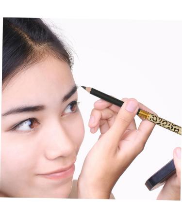 PLAFOPE 2pcs Double Head Eyebrow Pencil Eyebrow Pencil Brush Long Lasting Eyebrow Pencils Makeup Eyebrow Pencils 1 count (Pack of 1) Black - Buy Online on SooperMarket.com