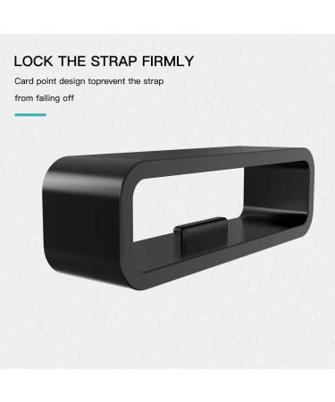 Silicone Fastener Rings for Garmin Forerunner 935/945 Bands - 6 Black Replacement Security Loop Keepers - Buy Online on SooperMarket.com