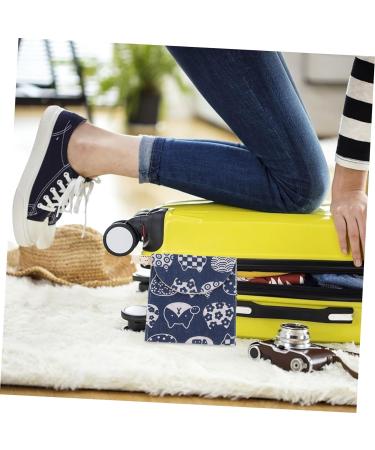 Beavorty 4pcs Menstrual Pad Storage Bag Set | Period Pouch Organizer for Girls | Cotton Linen Carry Case for Period Pads and Tampons - Buy Online on SooperMarket.com