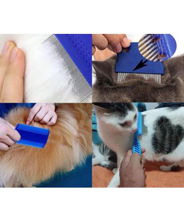 Cat Dog Flea Comb Tsathoggua 9 Pieces Flea Comb For Dogs Cats Flea Stain Remover Comb Flea & Tick Combs for Cats Dogs Flea Comb Set Remove Float Hair Tear Marks Lice - Buy Online on SooperMarket.com