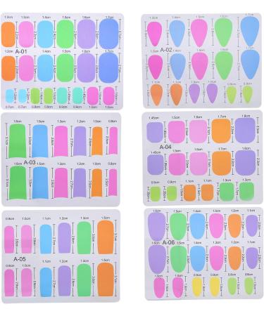 Silk Fiberglass Nail Extension Kit - 6 Shapes DIY Nail Tips Set for UV Gel Nails - Home Salon Tool - Buy Online on SooperMarket.com