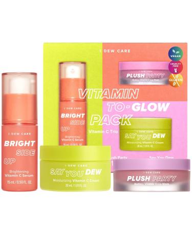 I DEW CARE Vitamin To Glow Pack + Glow-Key Eye Cream Bundle - Ultimate Radiance Boosting Skincare Set - Buy Online on SooperMarket.com
