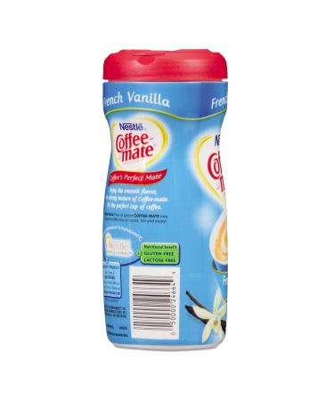 Coffee-Mate French Vanilla Powdered Creamer 15 Oz Canister 12/Carton - Non-Dairy | 35775Ct - Buy Online on SooperMarket.com