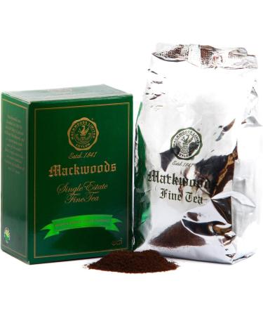 CEYLON BLACK TEA MACKWOODS SINGLE ESTATE LOOSE LEAF BROKEN ORANGE PEKOE FANNINGS (BOPF) IN A CARTON - 200g - Buy Online on SooperMarket.com