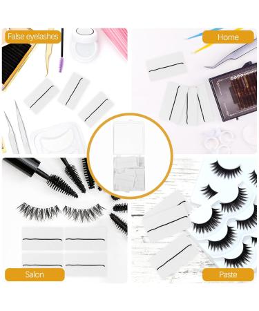 Beavorty Self Adhesive Lash Strips - 2 Boxes of Fake Eyelashes Glue for Women & Girls | Perfect for Makeup & Eyelash Extensions - Buy Online on SooperMarket.com