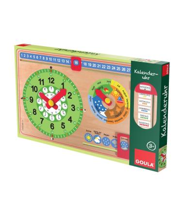 GOULA Calendar Clock Small Format Small Format Single