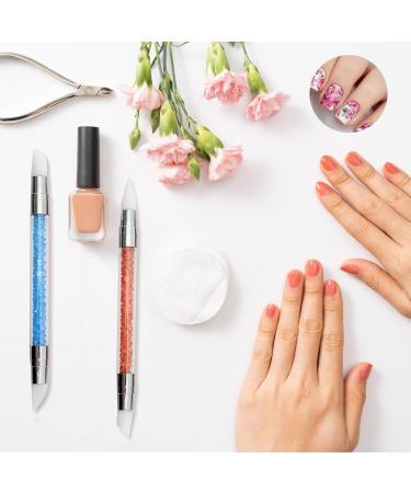 5-Piece Silicone Nail Brush Set | Double-Headed DIY Manicure Tool for Nail Art Painting & Designing | Reusable Nail Art Pen - Buy Online on SooperMarket.com