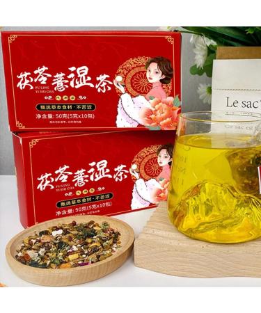 Body Dampness Clearing Herbal Tea Dampness Removing Tea Fu Ling Yi Shi Cha Herbal Stone Clearing Tea Liver Care Tea From China 18 Flavors Liver Care Tea 10packs/ Box (2pcs) - Buy Online on SooperMarket.com