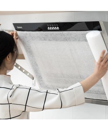 Vliesstoff Filter Papers Foldable FilterSheets Absorbent Filter Paper 12-Piece/Set Fits for Home Ranges Hoods - Buy Online on SooperMarket.com