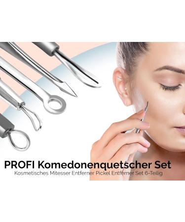 Professional Comedone Squeezer | Complete Blackhead Remover Set with Storage Case - International Shipping Available - Buy Online on SooperMarket.com