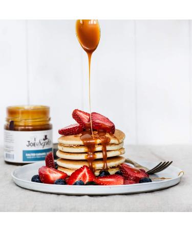 Joe & Seph's Caramel Dessert Sauce Discovery Set - 3 x 230g Jars | Handmade in UK | Gluten-Free, Vegetarian | Perfect for Baking, Ice Cream, Cakes - Buy Online on SooperMarket.com