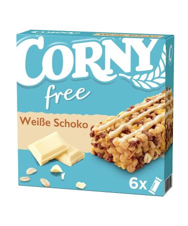 CORNY free White Chocolate cereal bar WITHOUT added sugar 120g