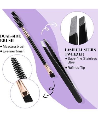 B&Q DIY Eyelash Extension Kit 280 PCS Cluster Lashes Kit C Curl 9-16mm - Lash Bond, Seal Remover & Applicators - Ultimate DIY Lash Extensions Kit - Buy Online on SooperMarket.com