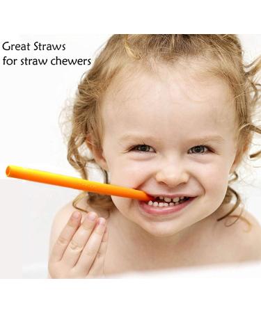 Tegion Reusable Boys Silicone Straws for First Years Take & Toss Cup - 10oz Tumbler-Compatible, Spill-Proof, Short Size - Buy Online on SooperMarket.com