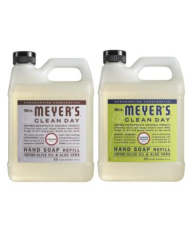 MRS. MEYER'S CLEAN DAY Liquid Hand Soap Lavender & Lemon Verbena  33 Oz Refill (Each)