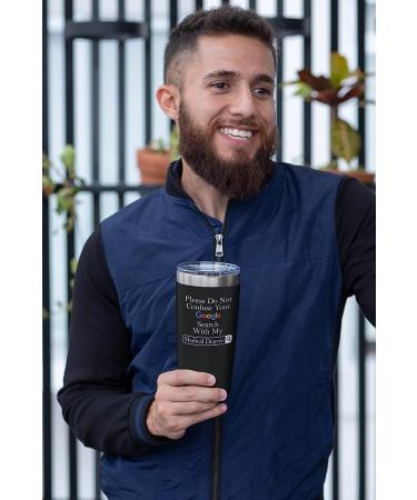 Medical Degree Gift: 20oz Doctors Coffee Tumbler Mug for Men & Women - MD Gift Idea for Retirement, Physicians Week, Birthday, Medical School Graduation - Great Gift for Doctors - Buy Online on SooperMarket.com