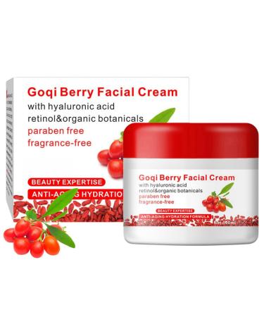 100g Berry Face Cream Go-Ji Berry Facial Cream Face Moisturizer Go-Ji Cream Anti Wrinkle Cream Anti Aging Face Cream Face Cream for Women Face Moisturiser Moisturizing Revitalizing Cream