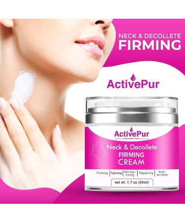 ActivePur Collagen & Retinol Firming Cream for Eyes, Face & Neck - Anti-Aging, Tightening & Repairing Formula - 1.7 Oz - Buy Online on SooperMarket.com