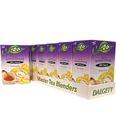 Dalgety Noni and Ginger Herbal Infusion 72g Cartons 100% Natural Caffeine Free Tea Delicious and Packed with Unique Health Benefits (18 Count (Pack of 6)) - Buy Online on SooperMarket.com