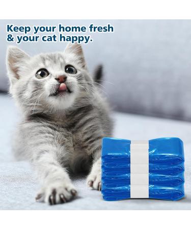 6 Pack Cat Litter Refills Bags 32.8Ft Anti Odour Litter Locker Compatibility with Thickened Plastic Leakproof Large Trash Bag Litter Locker Refill - Original Refill Cartridge is Included - Buy Online on SooperMarket.com