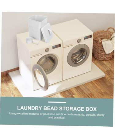 1 Set Washing Storage Bucket Laundry Laundry Dispenser Organizer Bucket 23X15.5CM White - Buy Online on SooperMarket.com