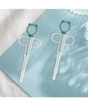 KVBUCC 2pcs Pet Pill Dispenser with 1pc Storage Bag Medication Feeder Pill Syringe Pill Ejector Feeder Tool for Cats Dogs Birds (Green) - Buy Online on SooperMarket.com