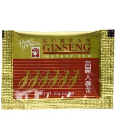 Prince of Peace Instant Korean Panax Ginseng Tea - 100 Tea Bags