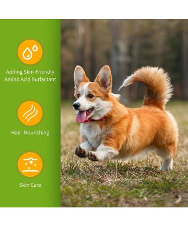 Nobleza Puppy Shampoo - Mild Almond & Honey - Itch Relief for Short-Haired Dogs (250ml) | Ideal for French Bulldogs & Pugs - Buy Online on SooperMarket.com
