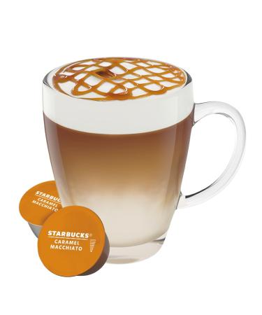 Buy STARBUCKS Caramel Macchiato Coffee Capsules - Nescaf Dolce Gusto - 72 Capsules (6 Packs of 12) - International Shipping Available - Buy Online on SooperMarket.com