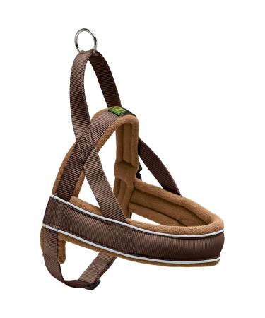 HUNTER RACING Norwegian harness ML 60-75 cm brown/cognac 60-75 cm brown/cognac