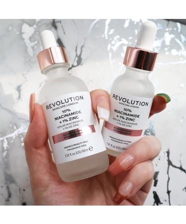 Revolution Skincare Blemish & Pore Refining Serum - 10% Niacinamide, 1% Zinc - Vegan & Cruelty Free - 30ml - Buy Online on SooperMarket.com