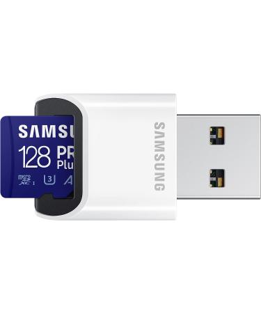 Samsung PRO Plus 128GB microSDXC Memory Card | Up to 160MB/s | UHS-I U3 A2 V30 | Full HD & 4K UHD | For Android Smartphones, Tablets, GoPro, DJI Drone | Model: MB-MD128KB/AM - Buy Online on SooperMarket.com