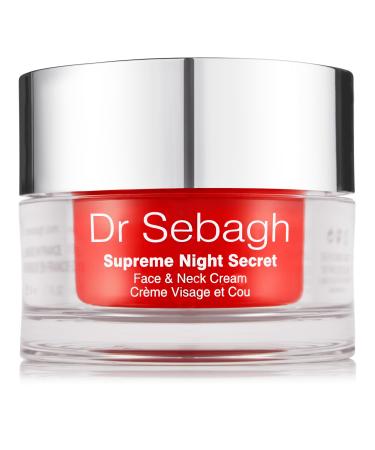 Dr Sebagh Supr me Night Secret - Anti-Aging Face & Neck Cream - Overnight Firming & Revitalizing Formula (50ml/1.7 fl Oz)