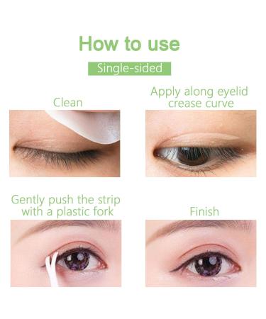 Shop Eyelid Lifter Strips - 6MM Double Eyelid Tape for Instant Eye Lift | Perfect for Hooded & Droopy Lids | 24-Hour Hold - Buy Online on SooperMarket.com