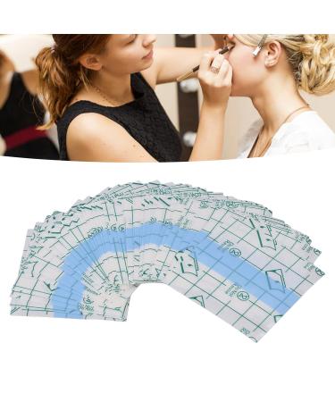 100pcs Makeup Hand Palette - Waterproof PU Film Self-Adhesive Disposable Mixing Palette for Flawless Application - Buy Online on SooperMarket.com