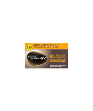 Just For Men Control GX 2 in 1 Grey Reducing Shampoo & Conditioner - 5 oz | Best Grey Hair Solution | International Shipping Available - Buy Online on SooperMarket.com
