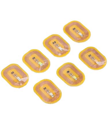 7pcs Nail Art Sticker  Nail Art Decoration Stickers with NFC Lighting  Self Adhesive Intelligent Nail Stickers  Colorful Nail DIY Art Sticker for Home and Salon
