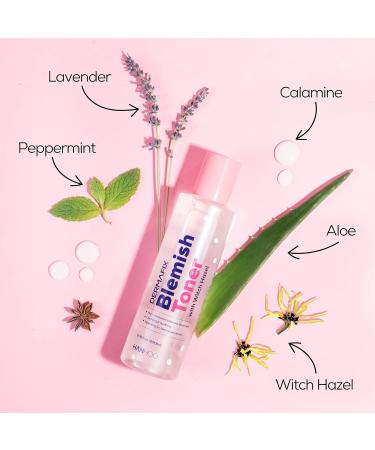Hanhoo DermaFix Blemish Toner - Soothing Calamine & Witch Hazel Reduces Redness Controls Oil Prevents Breakouts - 6.76 fl. oz | International Shipping Available - Buy Online on SooperMarket.com