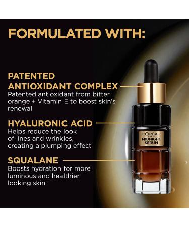 L'Oreal Paris Age Perfect Midnight Serum 1 oz - Anti-Aging Night Serum - Buy Online on SooperMarket.com