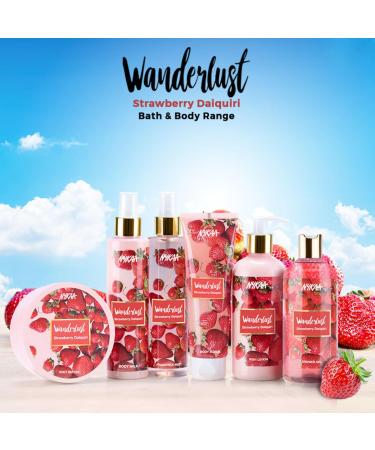 Nykaa Naturals Wanderlust Body Scrub - Aloe Vera Infused Strawberry Daiquiri - Nourish Dull Skin & Buff Dead Skin for Smooth Results - 4.93 oz - Buy Internationally - Buy Online on SooperMarket.com