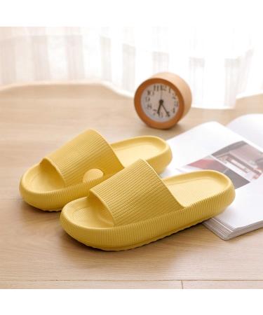 Monerffi Women's Outdoor Sandals - Anti-Slip Beach Casual Open Toe Footwear Vintage Breathable Lightweight Platform - Size 42/43 EU Yellow - Buy Online on SooperMarket.com