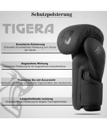 Tigera Boxing Gloves for Men & Women - 10oz Pro Punching Mitts for MMA Muay Thai Kickboxing & Heavy Bag Training - Buy Online on SooperMarket.com