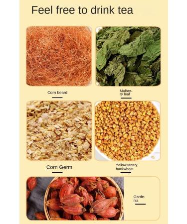 Zercumm Corn Silk Tea Maize Germ Health-Enhancing Herbal Tea Herbal Tea Bagged Tea 4G * 10/Box - Buy Online on SooperMarket.com