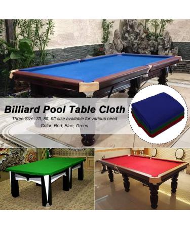 Pilarmuture Fast Speed Pool Table Cloth - Blue 8ft | Professional Durable Billiard Felt for 7/8/9 ft Tables - Buy Online on SooperMarket.com