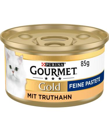 Gourmet PURINA GOURMET Gold Fine Pate wet cat food with turkey 12-pack (12 x 85g)