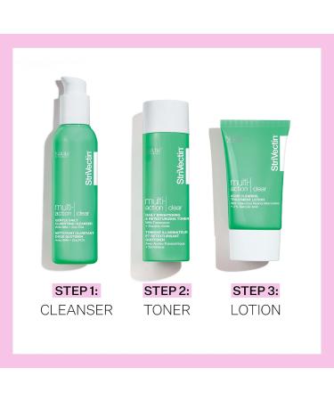 StriVectin Multi Action Clear Acne Treatment Set | 30-Day Trial Kit for Clearer Smoother Skin | Blemish Control & Breakout Defense - Buy Online on SooperMarket.com