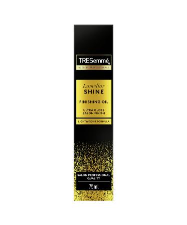 TRESemm Lamellar Shine Finishing Hair Oil with patented Lamellar Technology lightweight hair treatment for an ultra-glossy salon finish 75 ml