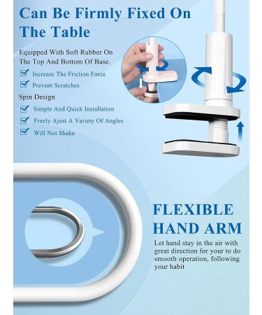 Flexible Silicone Practice Hand for Acrylic Nails with 100PCS White Nail Tips - Buy Online on SooperMarket.com